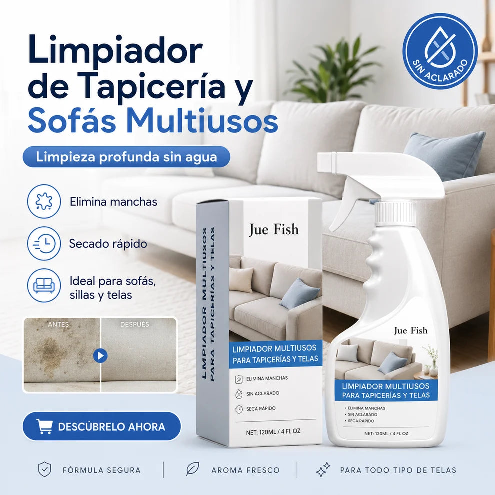FabriClean – Limpiador Multiusos sin Agua